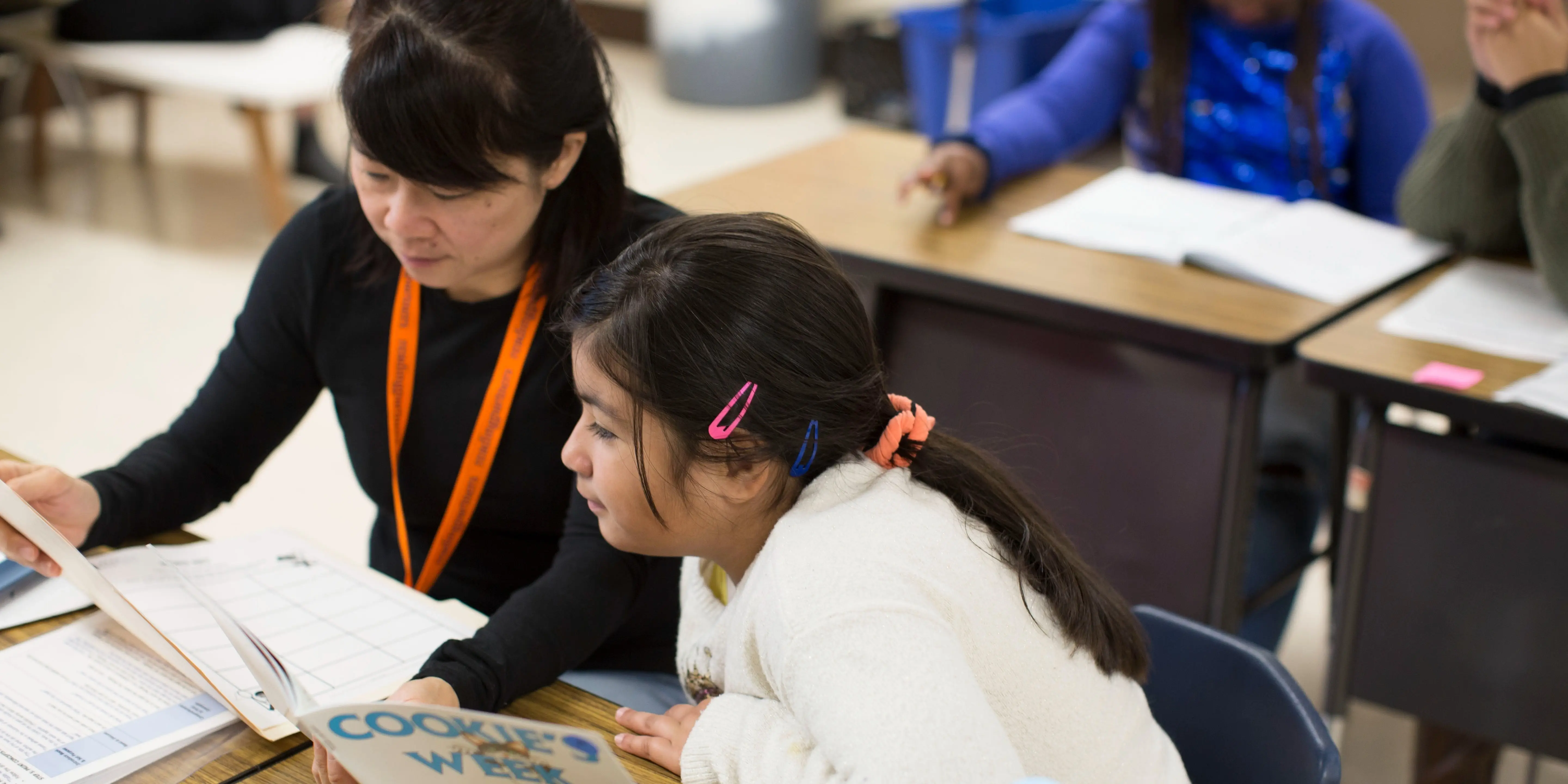 Help a K-4 student unlock literacy skills in (Columbia Heights)