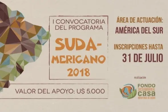 A poster for the CASA Socio-Environmental Fund.