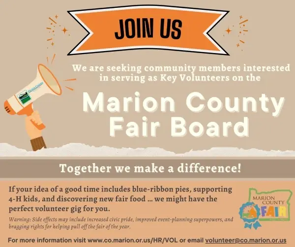 Fair Board Key Volunteer