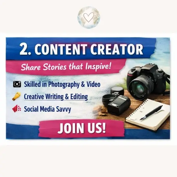 Creative Volunteer – Content & Visual Designer