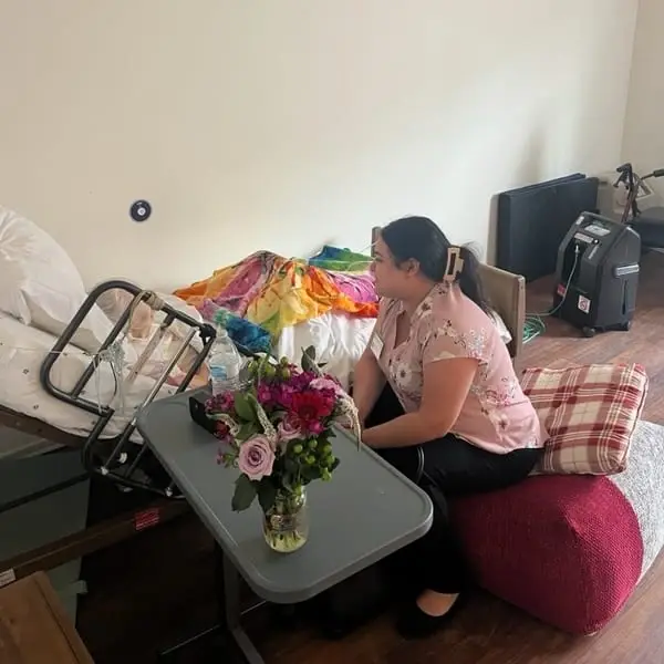 SOCIAL VISITORS IN MEMORY CARE FACILITY OR HOME
