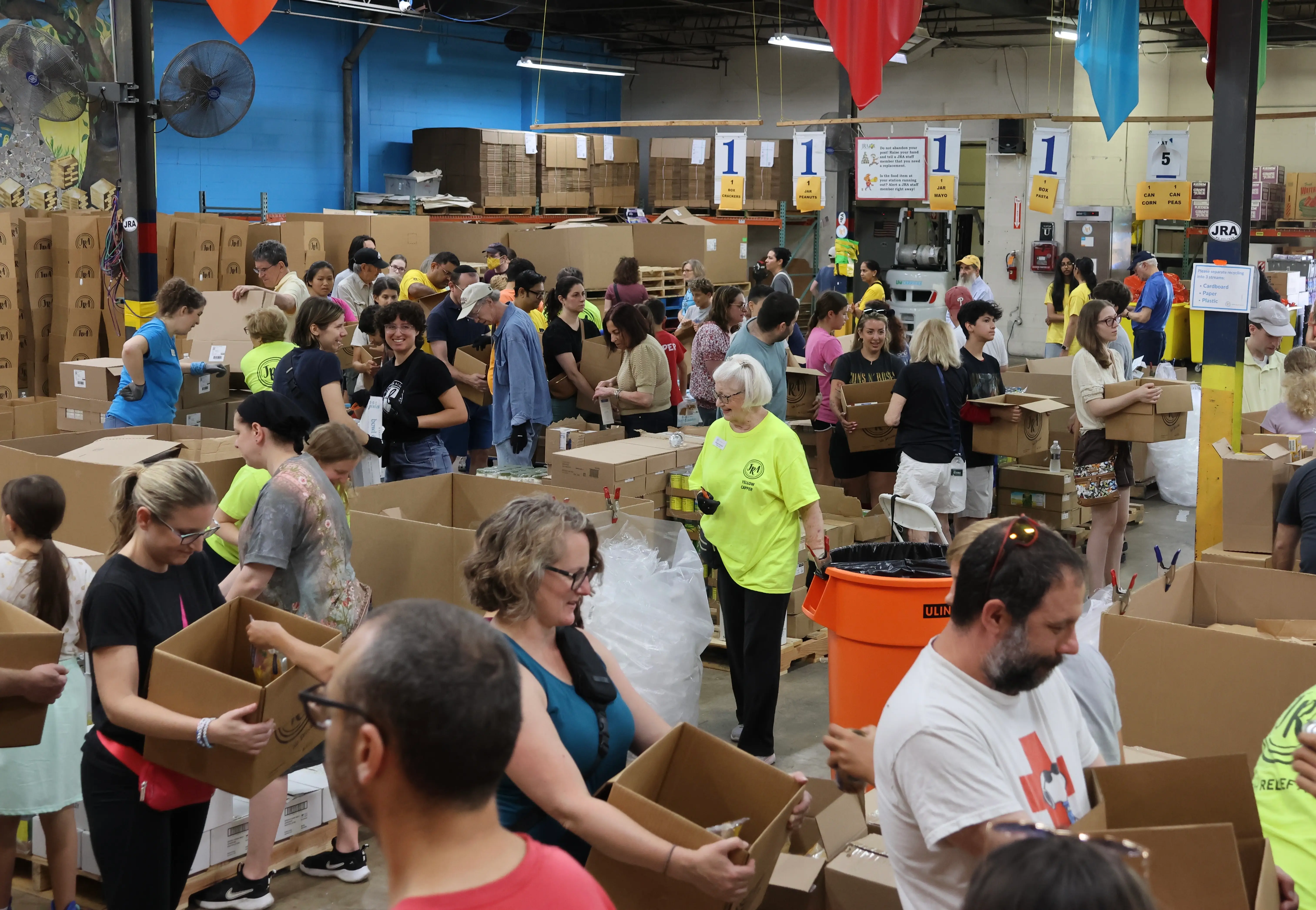 JRA September Food Packing