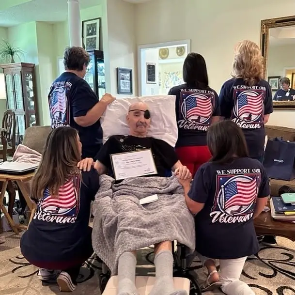 Veteran Volunteers for our Vet-to-Vet Program