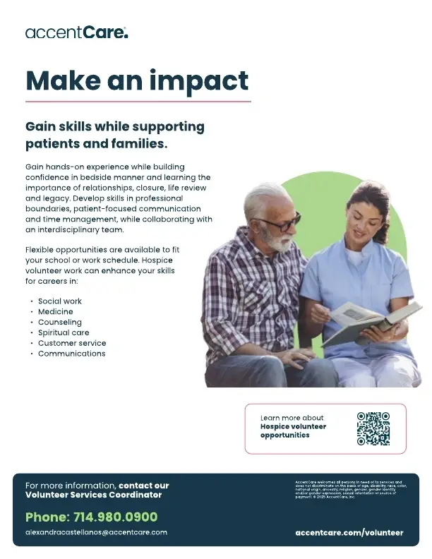 Make an Impact: Gain Skills While Supporting Patients and Families