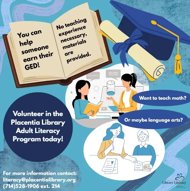 Help an Adult Pass the GED Test: Become a GED/HiSET Tutor!