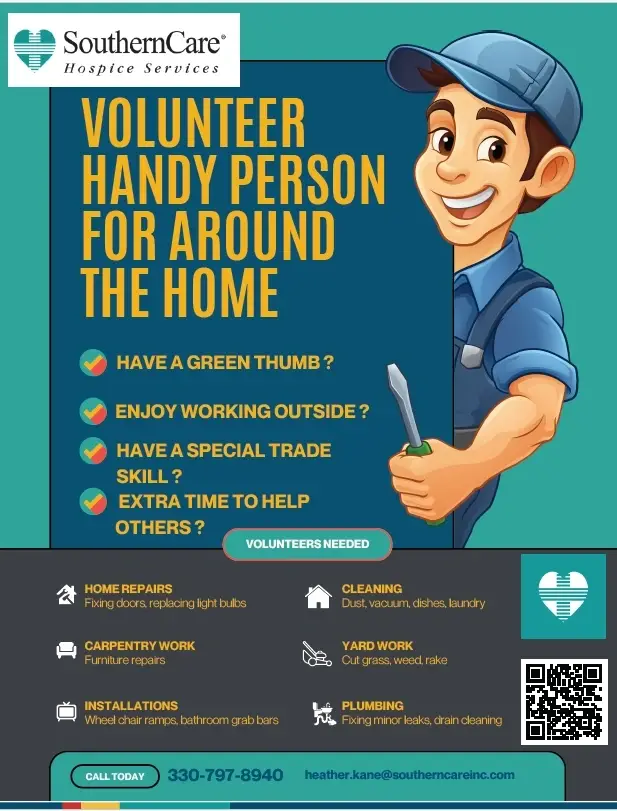 Looking for Volunteer Handy Person for around the House, You belong here...