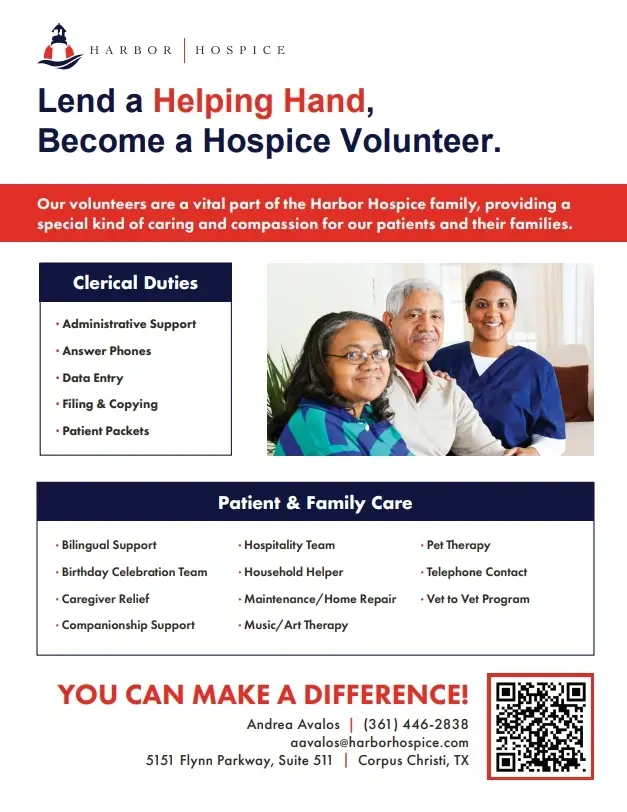 Harbor Hospice Volunteer