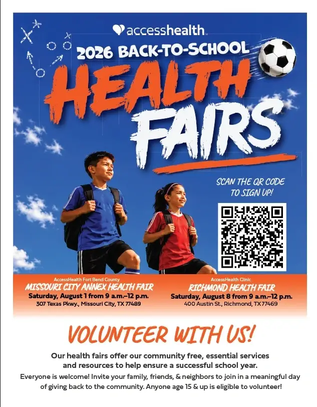 Help us make our 2026 Back-to-School Health Fairs a success by volunteering with our food distribution team!
