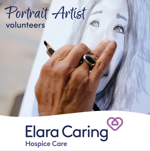 Use Your Art to Comfort Others| Portrait Artist Volunteer