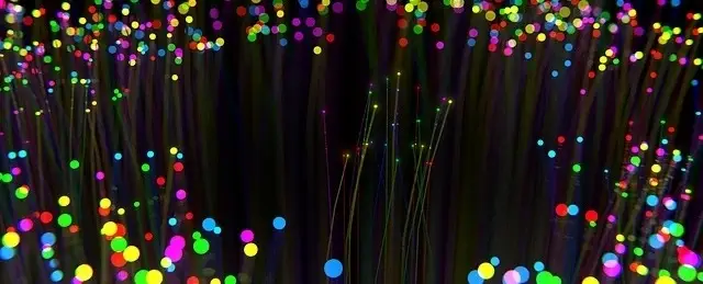 Colorful lights.