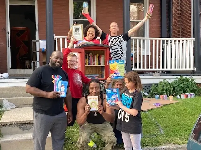 Coordinate a book drive for a Little Free Library in the Bronx