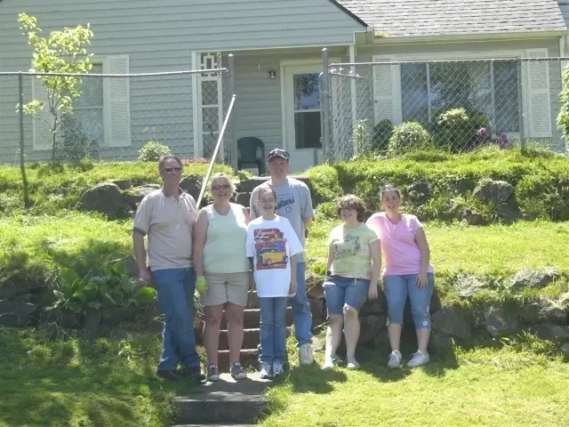 Rake leaves for seniors