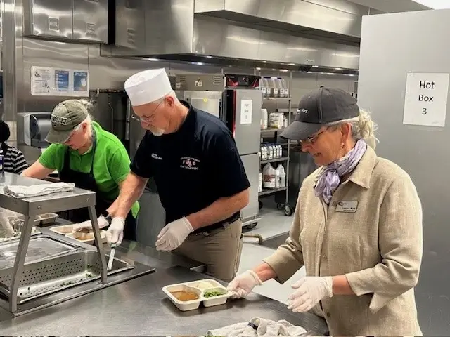 Kitchen Food Prep for Meals on Wheels