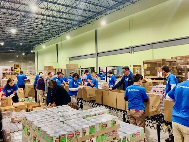 Sort and Pack Food Donations