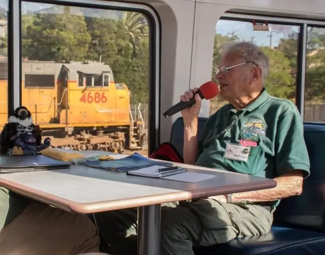 National Park Service Guide on Amtrak's Coast Starlight - Santa Barbara area