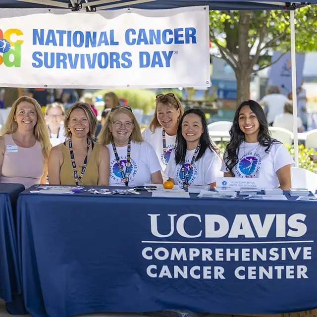 Volunteers for UC Davis Comprehensive Cancer Center - Cancer Survivor Day