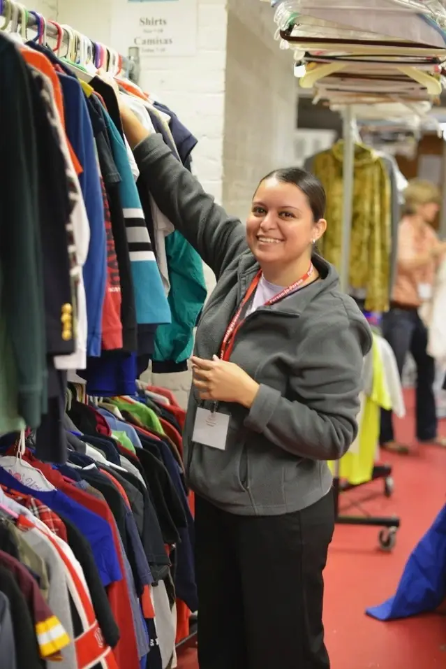 Help those in need in our community as Clothing Center Volunteer