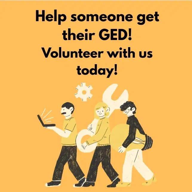 Help an Adult Pass the GED Test: Become a GED/HiSET Tutor!