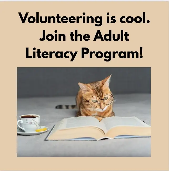 Change a life...teach someone to read!