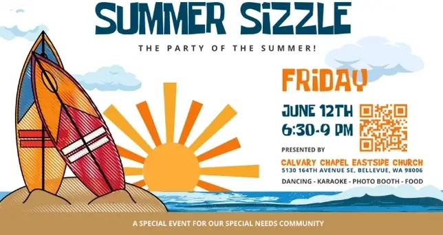 Summer Sizzle 2026: Volunteer Event Buddy for Special Needs Individuals, ages 14+