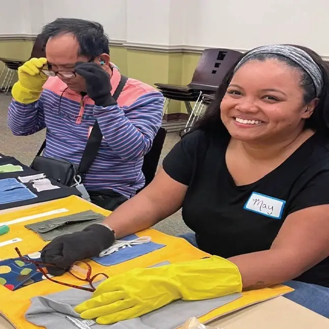 "A Day in the Life" - Aging Simulation Workshop - Mobile program