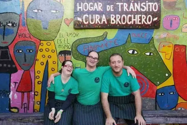 The founders of “Los Perejiles”, a micro-enterprise.