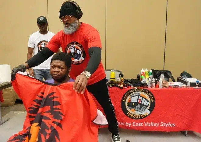 Haircuts for the Homeless