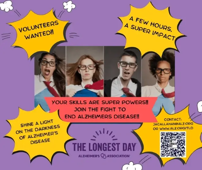 Use your SUPER POWERS to Fight Alzheimer's Disease!