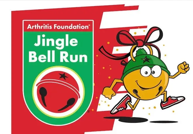 Event Set-Up for the Jingle Bell Run 5K - Austin