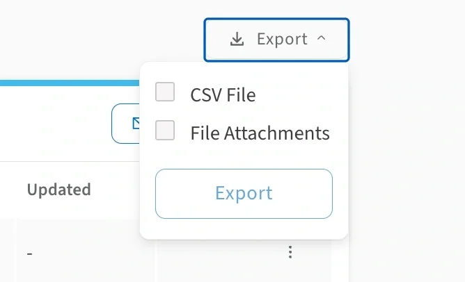 Screenshot of the Idealist website showing where to export applications