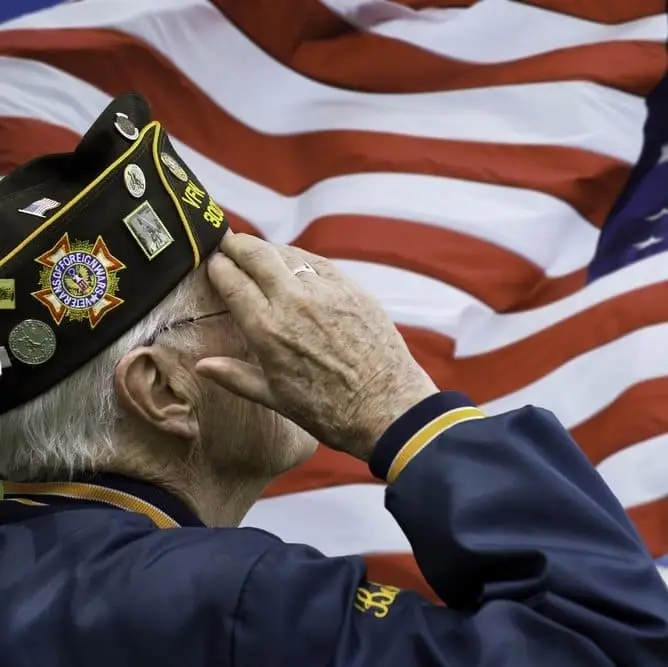 Veterans honoring Veterans