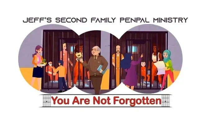 BE A PENPAL VOLUNTEER WITH SOMEONE WHO IS INCARCERATED