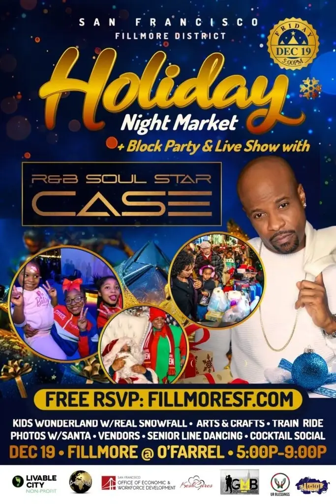 4th Annual Fillmore Holiday Night Market SF