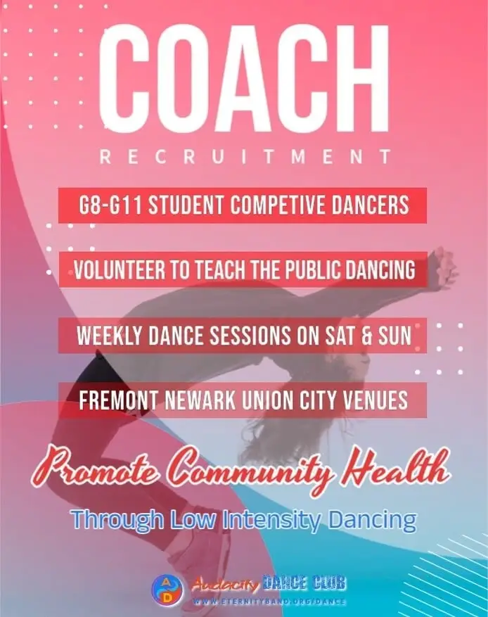 Audacity Dance Club Dance Coach