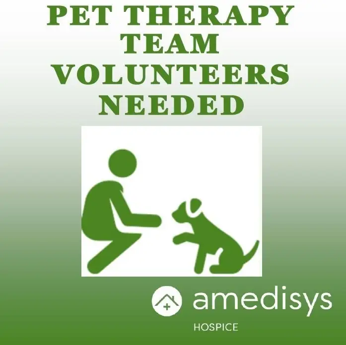 Pet Therapy, making a difference in the life of a Hospice Patient.