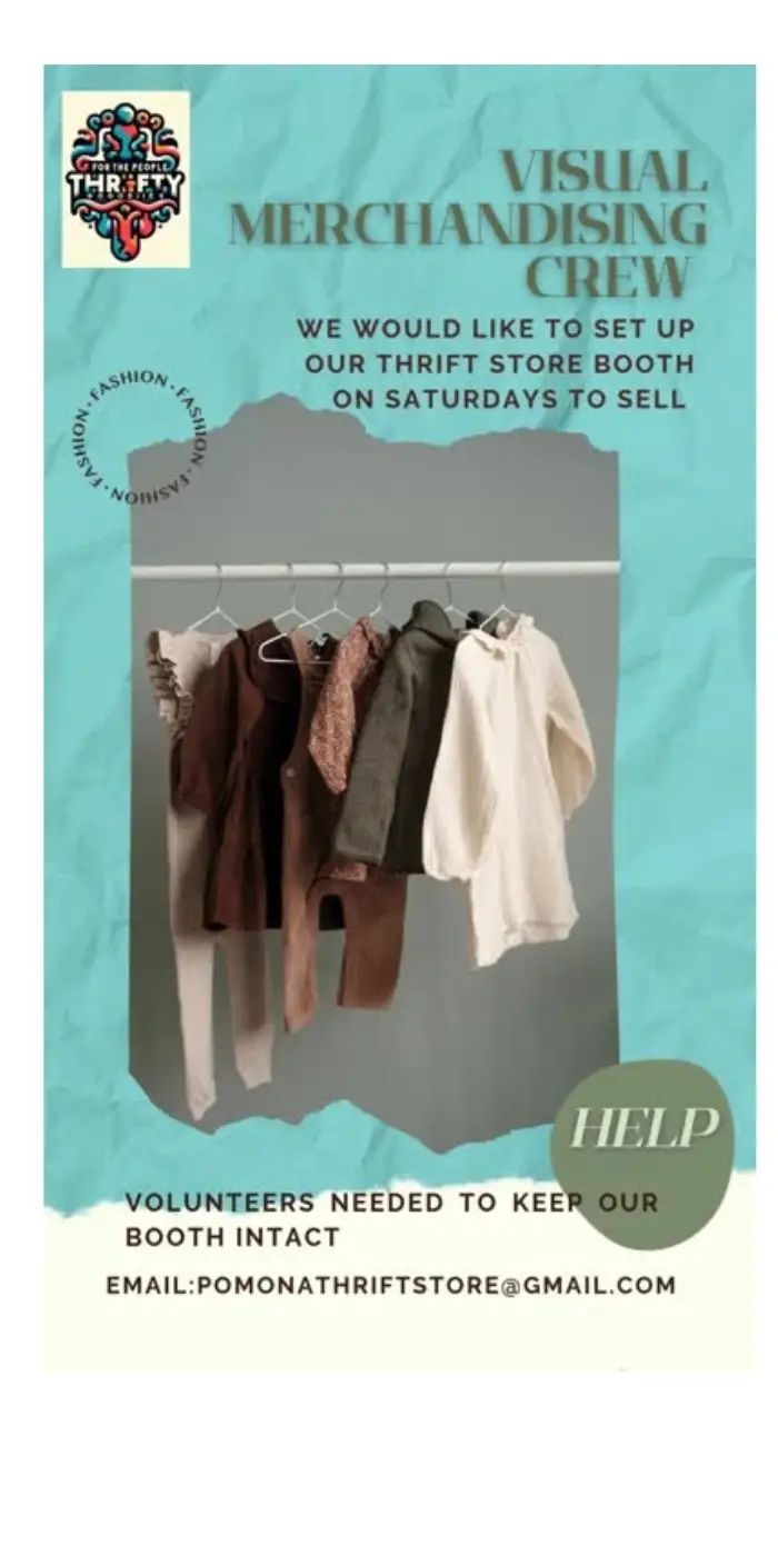 Design the Booth. Serve the Look Visual Merchandising Crew