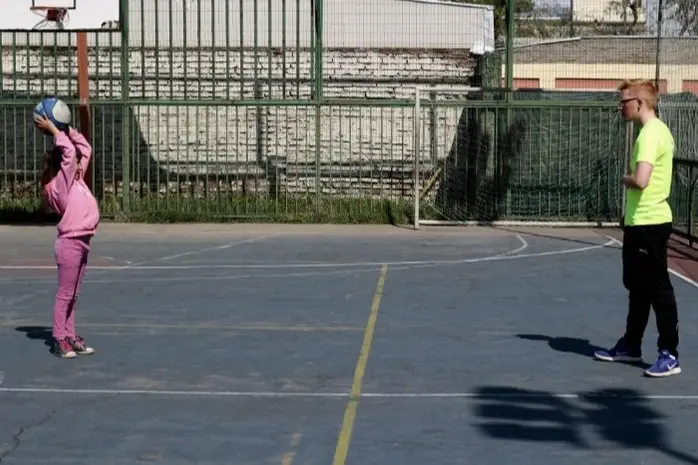 Jack en una de sus actividades en la residencia.