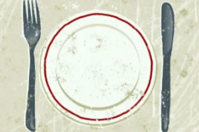 Un plato vacío