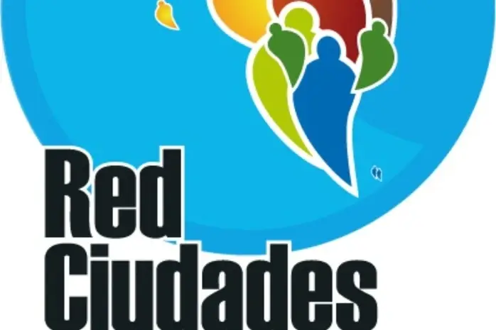 Un mapa en el que dice Red Ciudades