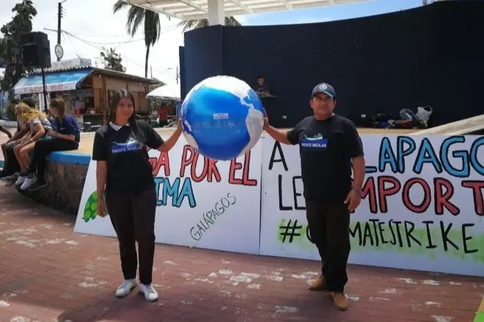 Personas del frente para salvar las islas Galápagos