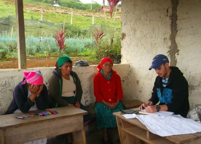 En una comunidad rural