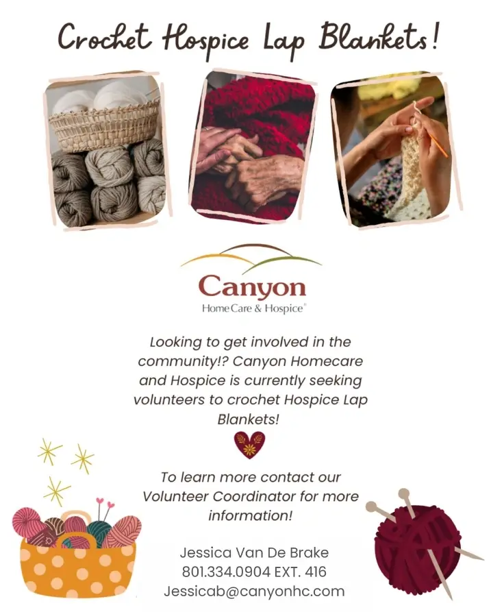 Crocheting Hospice Volunteers - Teach or Create!