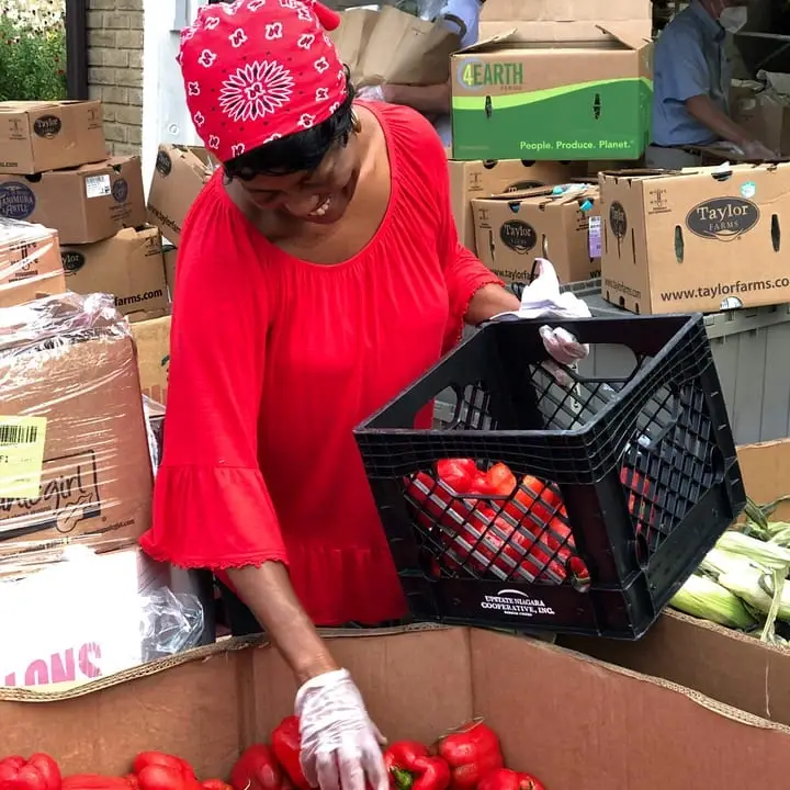 Sort and Package Fresh Food Donations for Hungry Families