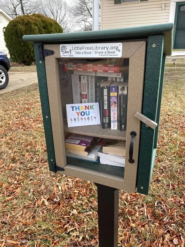 Write a thank you note to a Little Free Library steward during Random Acts of Kindness Week