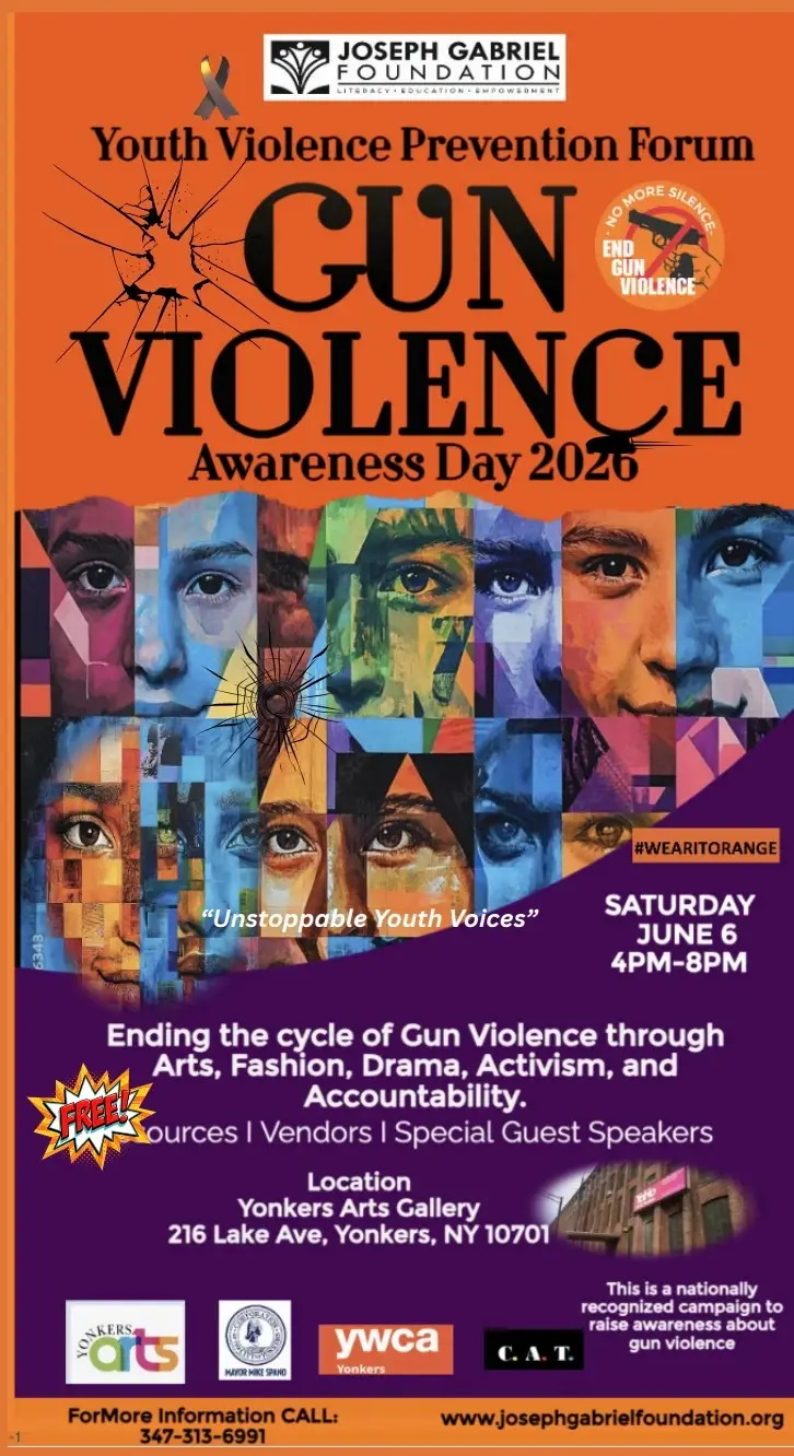 Creative Team: Social Media Assistant (Yonkers Gun Violence Awareness Day 6/6)