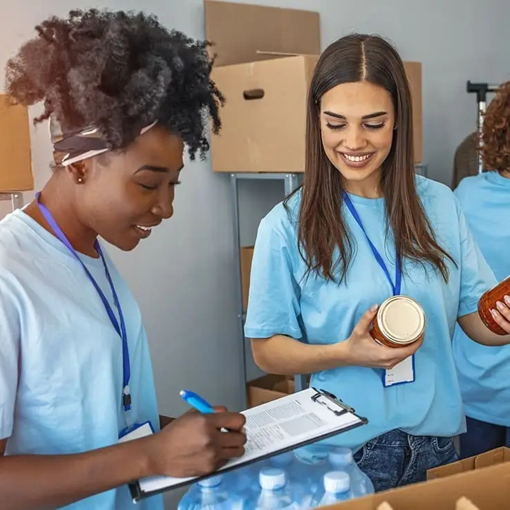 Coby Palmer Food Pantry Assistants and Lobby Liaisons
