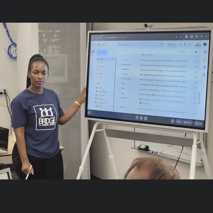 Teach Digital Literacy to Seniors in Los Angeles with Bridge the Digital Divide