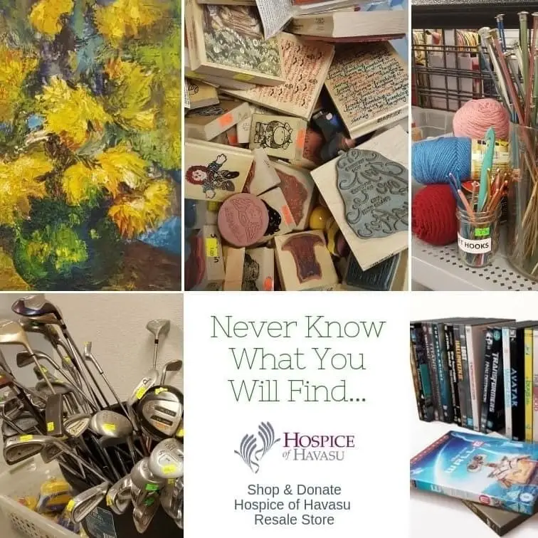 HOSPICE OF HAVASU RESALE STORE!  Join our Volunteer Family!