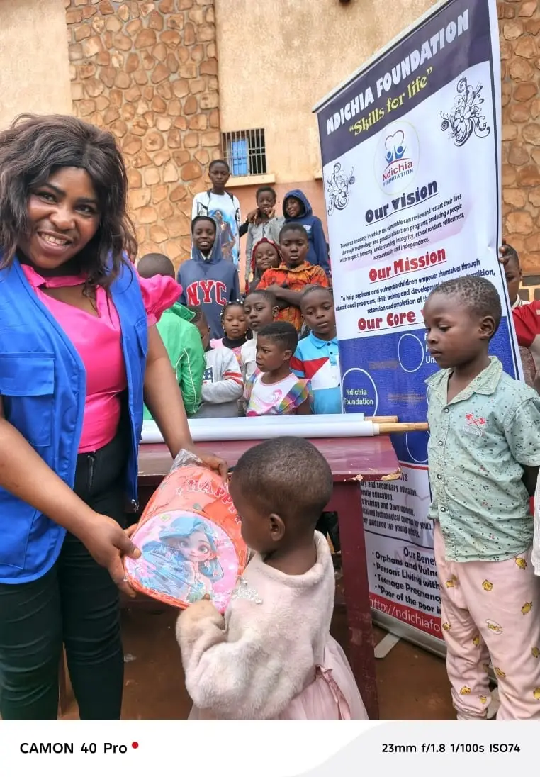 Education for displaced orphans and children in Bamenda Cameroon