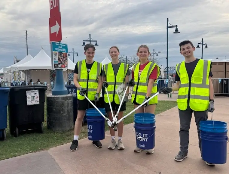 2/14- Mesa Marathon Sustainability Volunteering